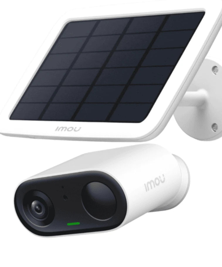 IMOU CELLGOKIT (IMOU-KIT/IPC-B32N/FSP12) - KIT DE CÁMARA WIFI CELL GO CON BATERÍA DE 3 MEGAPÍXELES/ PANEL SOLAR INCLUIDO/ 2.8MM CON 98 GRADOS DE APERTURA/ AUDIO 2 VÍAS/ MEMORIA DE 4GB INTERNA / PIR INTEGRADO/ #LONUEVO-WiFi (Inalámbricas)-DAHUA-Bsai Seguridad & Controles