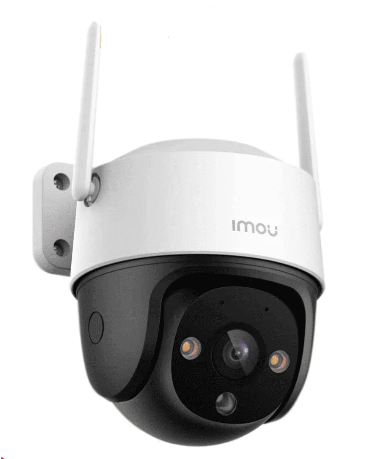 IMOU CRUISER SE+ 2MP (IPC-S21FEN) - CAMARA IP PT DE 2 MEGAPIXELES/ WIFI/ FULL COLOR/ AUDIO 2 VÍAS/ 30 METROS VISION NOCTURNA/ MICROFONO Y ALTAVOZ INCORPORADO/ DISUASION ACTIVA CON SIRENA DE 110 DB/ AUTOTRACKING/ RANURA PARA MICROSD/ IP66/ #TOPIMOU-WiFi (Inalámbricas)-DAHUA-Bsai Seguridad & Controles