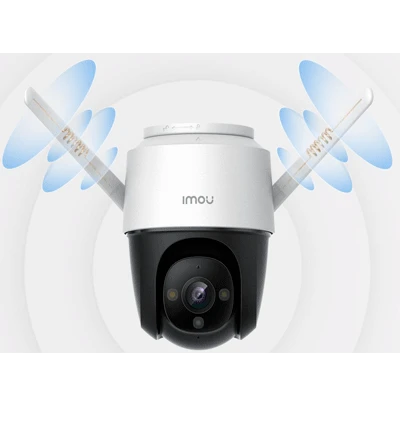 IMOU CRUISER SE+ 2MP (IPC-S21FEN) - CAMARA IP PT DE 2 MEGAPIXELES/ WIFI/ FULL COLOR/ AUDIO 2 VÍAS/ 30 METROS VISION NOCTURNA/ MICROFONO Y ALTAVOZ INCORPORADO/ DISUASION ACTIVA CON SIRENA DE 110 DB/ AUTOTRACKING/ RANURA PARA MICROSD/ IP66/ #TOPIMOU-WiFi (Inalámbricas)-DAHUA-DHT0150031-Bsai Seguridad & Controles