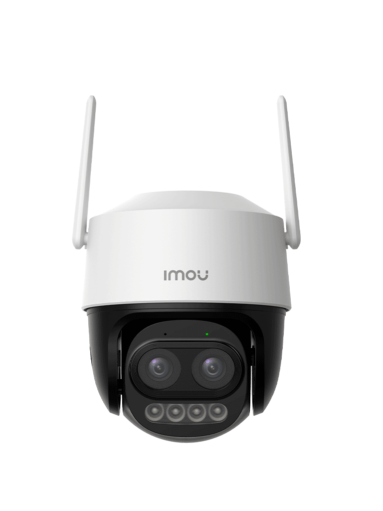 IMOU CRUISER Z (IPC-S7DN-5M0WEZ-IMOU)- CÁMARA IP PT DUAL WIFI FULL COLOR DE 5MP/ LENTE FIJO DE 5 MEGAPÍXELES/ IMOU SENSE/ 56 METROS DE ILUMINACIÓN NOCTURNA/ MICRÓFONO Y ALTAVOZ INTEGRADOS/ AUDIO BIDIRECCIONAL / 12X ZOOM / IP66 #CONGIMOU1 #MCI1-PTZ-IMOU-Bsai Seguridad & Controles