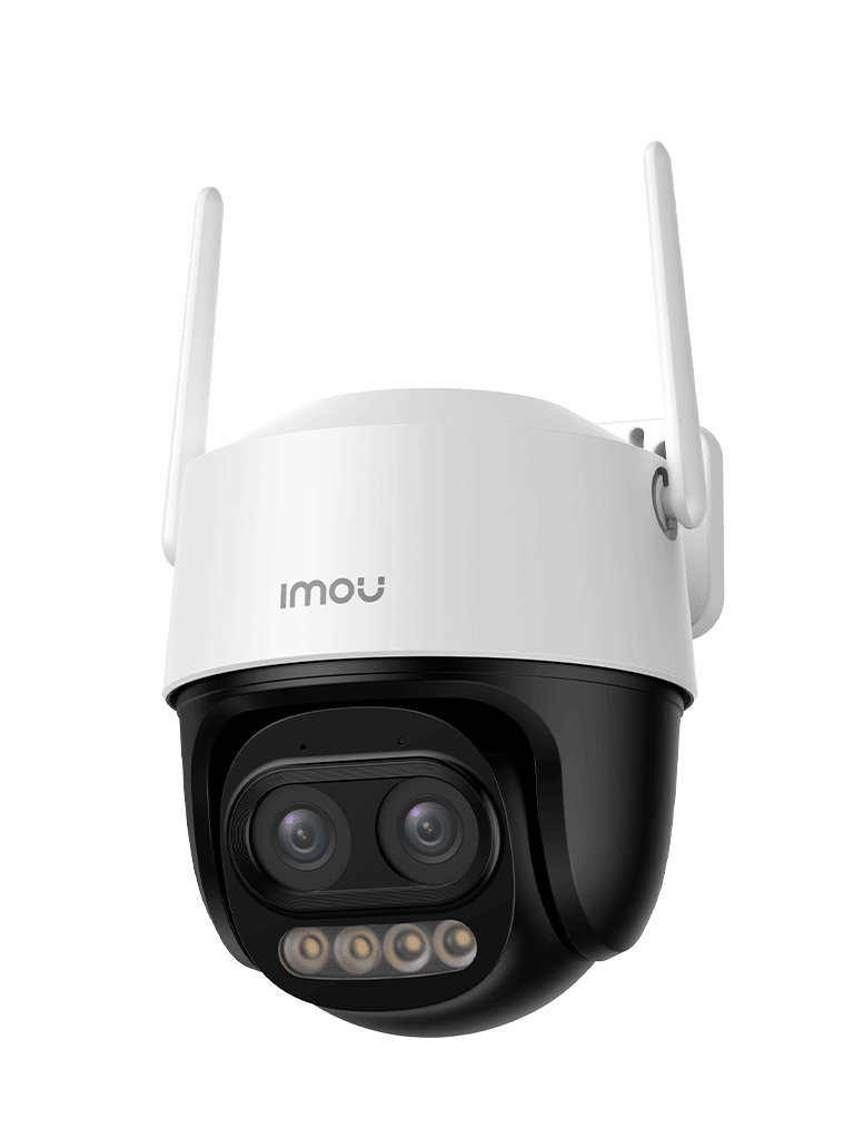 IMOU CRUISER Z (IPC-S7DN-5M0WEZ-IMOU)- CÁMARA IP PT DUAL WIFI FULL COLOR DE 5MP/ LENTE FIJO DE 5 MEGAPÍXELES/ IMOU SENSE/ 56 METROS DE ILUMINACIÓN NOCTURNA/ MICRÓFONO Y ALTAVOZ INTEGRADOS/ AUDIO BIDIRECCIONAL / 12X ZOOM / IP66 #CONGIMOU1 #MCI1-PTZ-IMOU-Bsai Seguridad & Controles