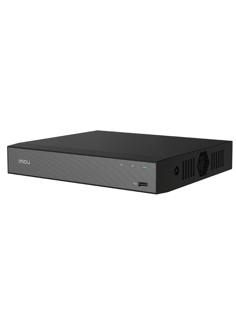 IMOU POE NVR-N118-8P-8A0E - N - NVR DE 18 CANALES / 8 CANALES POE/ H.265/ AUDIO BIDIRECCIONAL/ BUSQUEDA POR METADATOS/ H