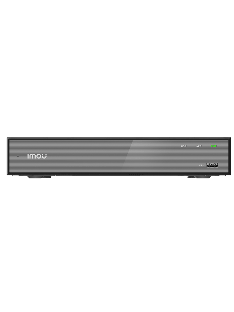 IMOU POE NVR-N118-8P-8A0E - N - NVR DE 18 CANALES / 8 CANALES POE/ H.265/ AUDIO BIDIRECCIONAL/ BUSQUEDA POR METADATOS/ H