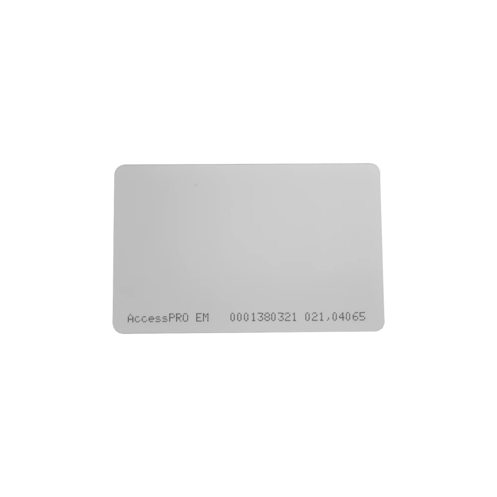 TARJETA PROXIMIDAD DELGADA 125 KHZ (TIPO EM) / IMPRIMIBLE-Cerraduras Digitales-ACCESSPRO-Bsai Seguridad & Controles