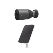 KIT DE CAMARA DE BATERÍA RECARGABLE (NO CABLES) / WIFI / MEMORIA MICRO SD / INCLUYE 1 PIEZA DE CS-BC1C Y 1 PIEZA DE CS-CMT-SOLARPANEL-C-Kits Sistemas Completos-EZVIZ-Bsai Seguridad & Controles