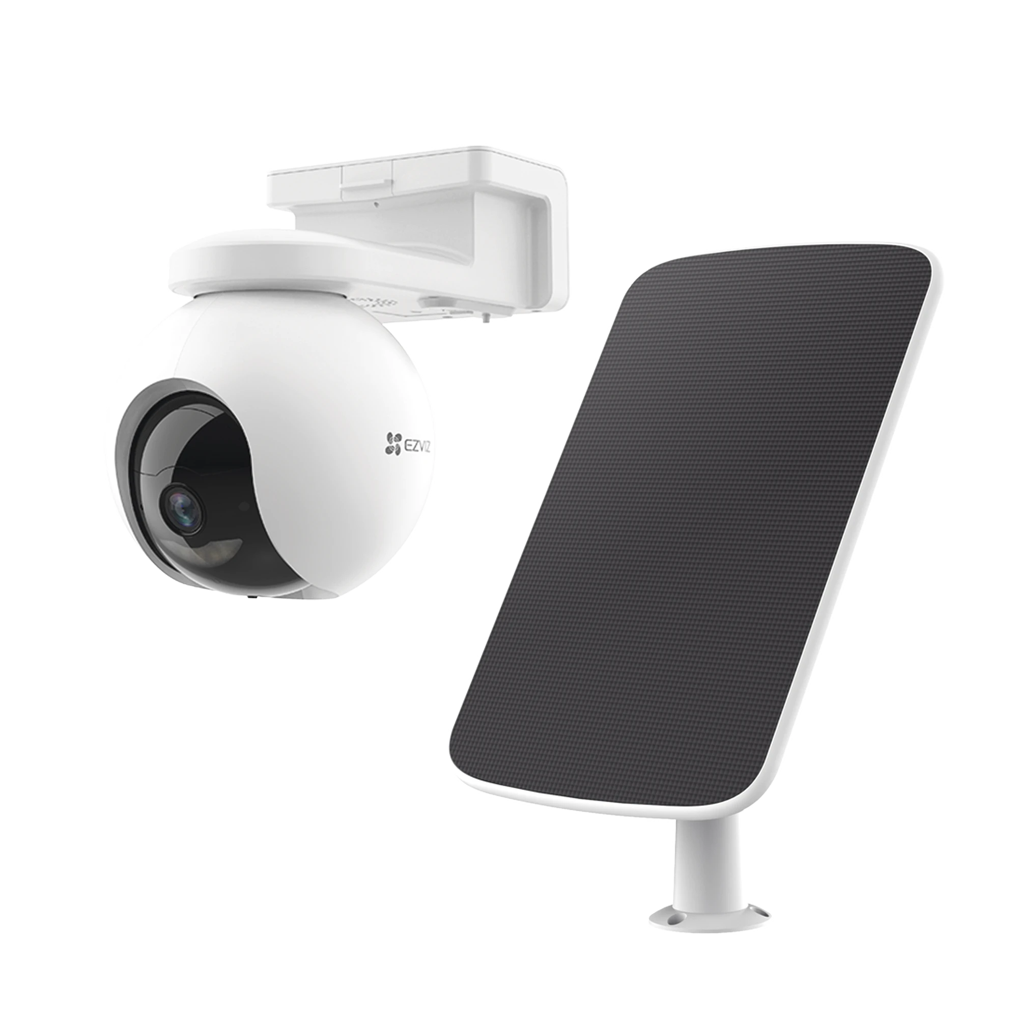 KIT DE CÁMARA DE BATERÍA RECARGABLE Y PANEL SOLAR / WI-FI / ALMACENAMIENTO GRATUITO EN MEMORIA INTERNA DE 32 GB / INCLUYE 1 PIEZA DE CS-HB8 Y 1 PIEZA DE CS-CMT-SOLARPANEL-C-Automatización - Casa Inteligente-EZVIZ-Bsai Seguridad & Controles