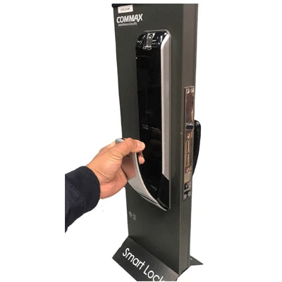 COMMAX CDL210R - CERRADURA BIOMÉTRICA INTELIGENTE CON APERTURA POR MEDIO DE DIFERENTES VALIDACIONES COMO HUELLA, PIN O TARJETA MIFARE/ SOPORTA HASTA 100 USUARIOS/ REQUIERE BATERÍAS AA/ INCLUYE 2 LLAVES MECÁNICAS Y LLAVEROS RFID-Inteligente-COMMAX-Bsai Seguridad & Controles