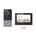 KIT DE VIDEOPORTERO IP LITE CON LLAMADA A APP DE SMARTPHONE (HIK-CONNECT) / APERTURA CON TARJETA / SOPORTA POE ESTÁNDAR / INCLUYE 3 MONITORES-VoIP y Telefonía IP-HIKVISION-Bsai Seguridad & Controles