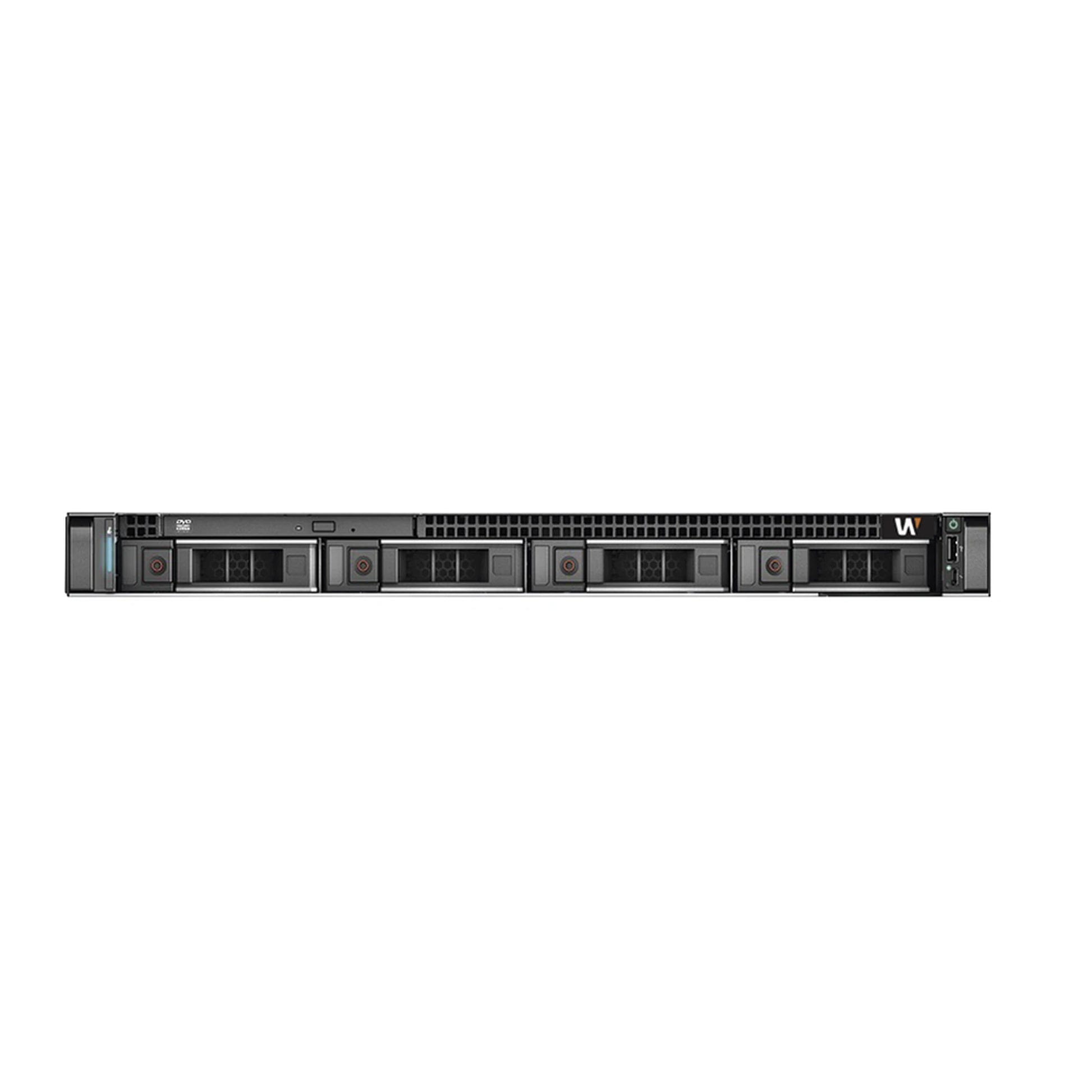 NVR WISENET WAVE BASADA EN WINDOWS / MONTABLE EN RACK 1U / INCLUYE LICENCIA WAVE-PRO-04 / 470 MBPS THROUGHPUT / INCLUYE 8 TB PARA ALMACENAMIENTO-Almacenamiento-Hanwha Techwin Wisenet-Bsai Seguridad & Controles