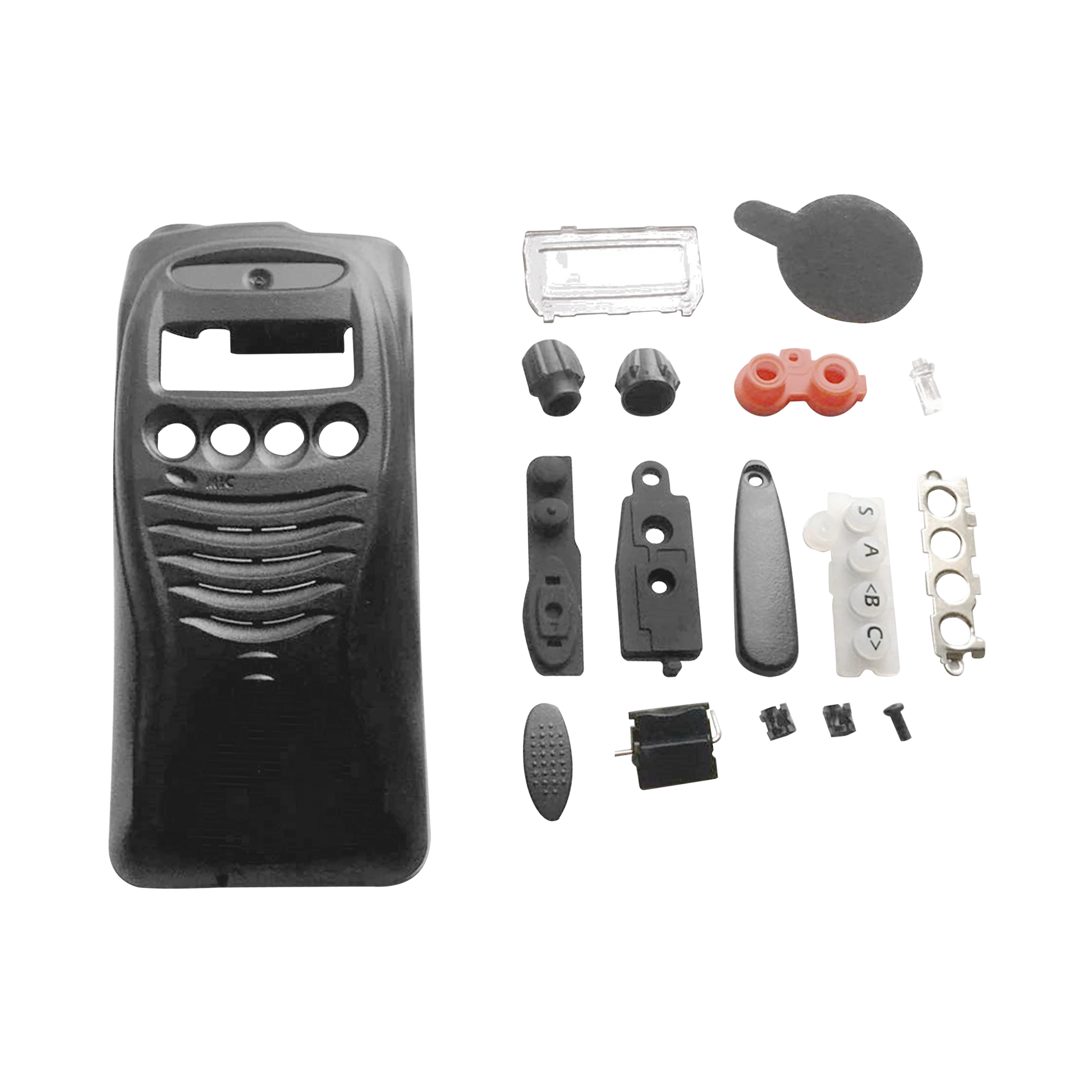 CARCASA DE PLÁSTICO PARA RADIO KENWOOD TK2212/INCLUYE ACCESORIOS-Accesorios para Motorola-TXPRO-Bsai Seguridad & Controles