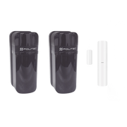 DETECTOR FOTOELÉCTRICO (A BATERÍAS) / 0 FALSAS ALARMAS / ALCANCE DE 60M DE EXTERIOR Y 350M EN INTERIOR / FÁCIL ALINEACIÓN / COMPATIBLE CON PANEL AXPRO/ INCLUYE DS-PDMC-EG2-WB(B)-Detectores / Sensores-POLITEC-Bsai Seguridad & Controles