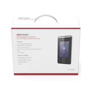 KIT DE CONTROL DE ACCESO TODO INCLUIDO CON LECTOR DE ROSTROS, QRS , TARJETAS Y HUELLAS COMPATIBLE CON APP HIKCONNECT / VIDEOPORTERO / INCLUYE ELECTROIMÁN BOTÓN DE SALIDA Y MONTAJES Z Y L PARA IMÁN-Biometricos-HIKVISION-Bsai Seguridad & Controles