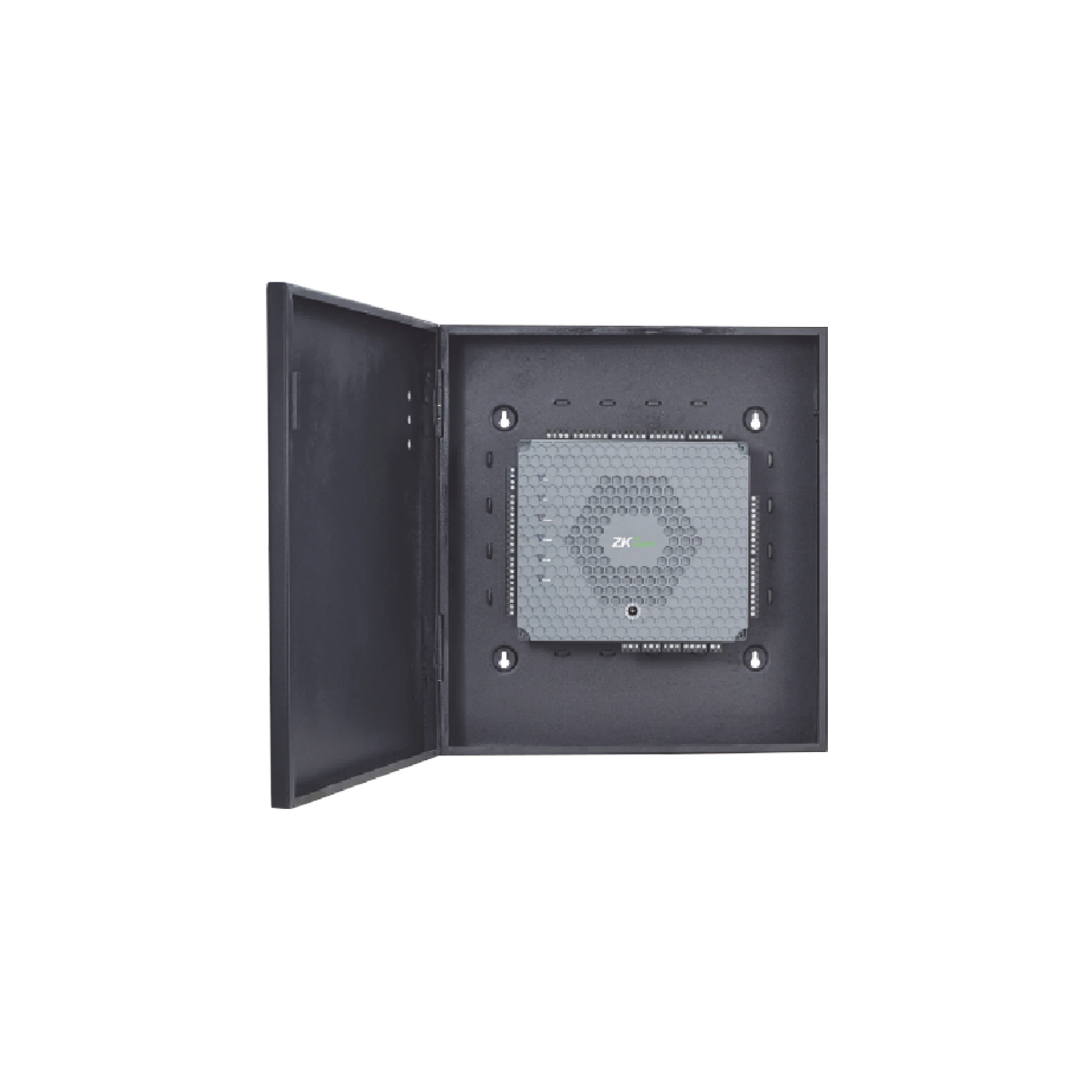 CONTROLADOR DE ACCESO / 4 PUERTAS / POE / NO REQUIERE SOFTWARE / BIOMETRÍA INTEGRADA / 5,000 HUELLAS / INCLUYE FUENTE Y GABINETE-Paneles de Control de Acceso-ZKTECO-Bsai Seguridad & Controles