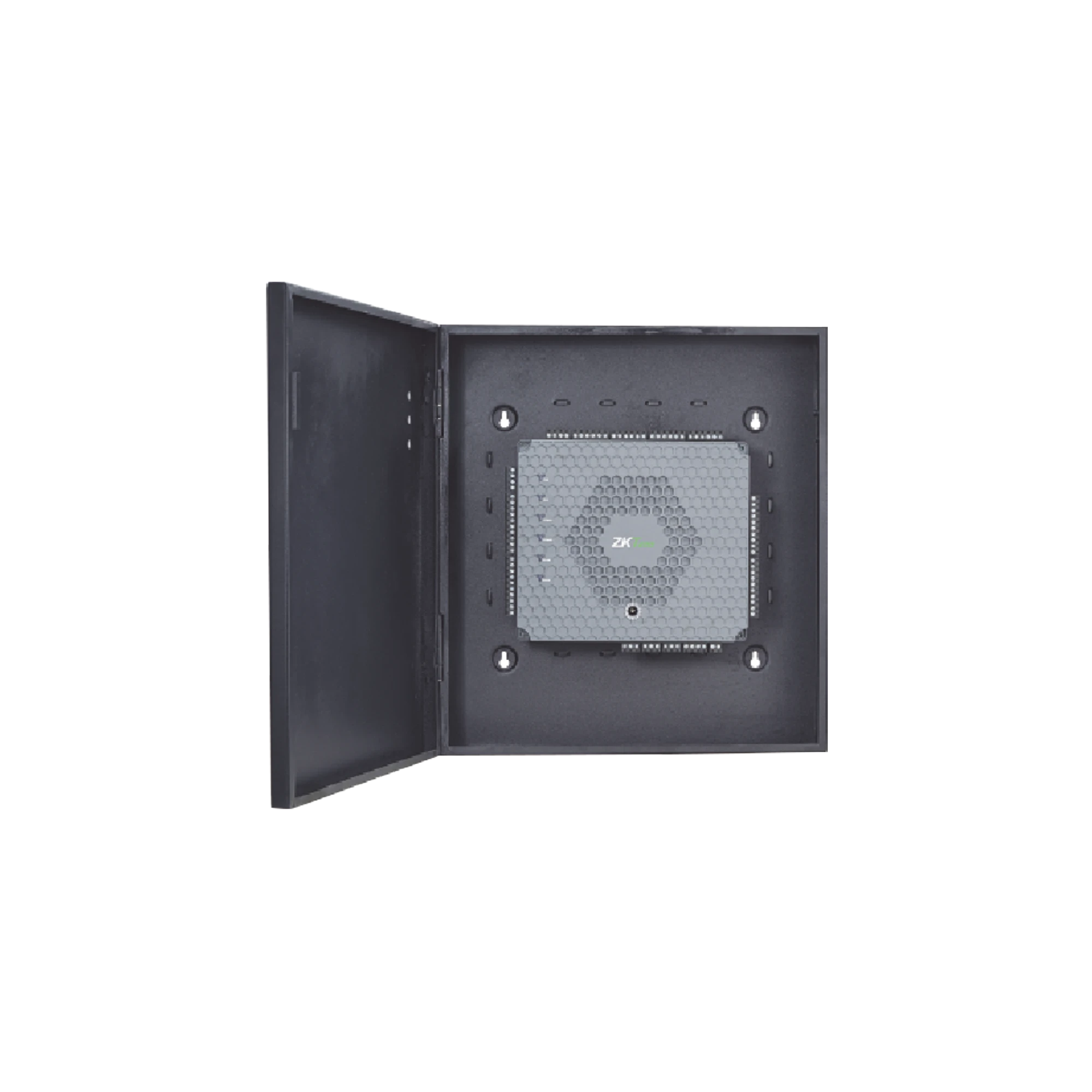 CONTROLADOR DE ACCESO / 4 PUERTAS / POE / NO REQUIERE SOFTWARE / BIOMETRÍA INTEGRADA / 5,000 HUELLAS / INCLUYE FUENTE Y GABINETE-Paneles de Control de Acceso-ZKTECO-Bsai Seguridad & Controles