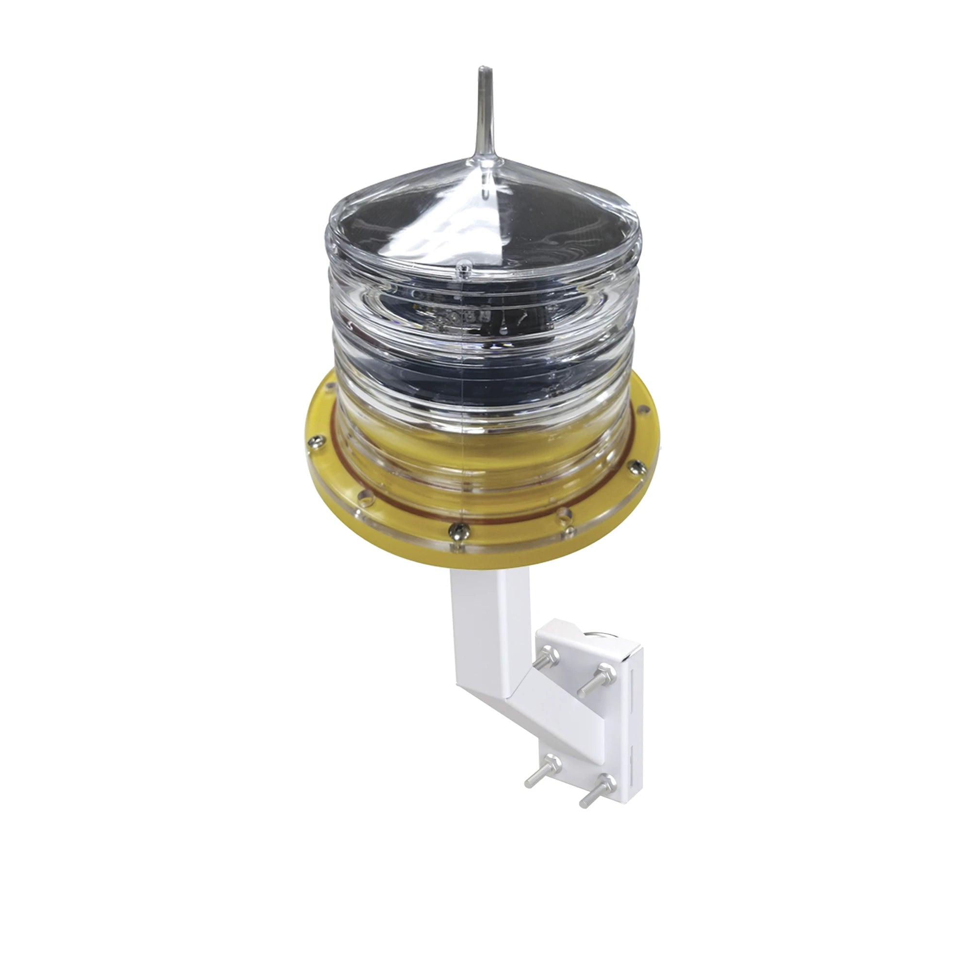 ESTROBO LED PARA OBSTRUCCIÓN AUTÓNOMA CON LED COLOR ROJO CON PANEL SOLAR (LUZ FIJA O ESTROBOSCÓPICA CONFIGURABLE) / INCLUYE MONTAJE HLU3R2-Torres y Mástiles-EPCOM INDUSTRIAL-Bsai Seguridad & Controles