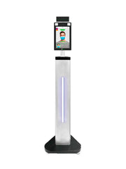 ZKTECO PROFACEXFMBPAK - TERMINAL DE CONTROL DE ACCESO Y ASISTENCIA FACIAL Y PALMA CON MEDICIÓN DE TEMPERATURA Y DETECCIÓN DE CUBREBOCAS / 30 000 ROSTROS / 5 000 PALMAS / INCLUYE PEDESTAL FMB03 DE ALTURA DE 83.2 CM-Facial-ZKTECO-Bsai Seguridad & Controles