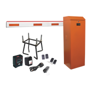 KIT COMPLETO BARRERA IZQUIERDA XB NARANJADA / 3M / ILUMINACION LED ROJO-VERDE / INCLUYE SENSOR DE MASA, TRANSFORMADOR, LAZO, ANCLA, FOTOCELDAS Y 2 CONTROLES INALÁMBRICOS-Acceso Vehicular-ACCESSPRO-Bsai Seguridad & Controles