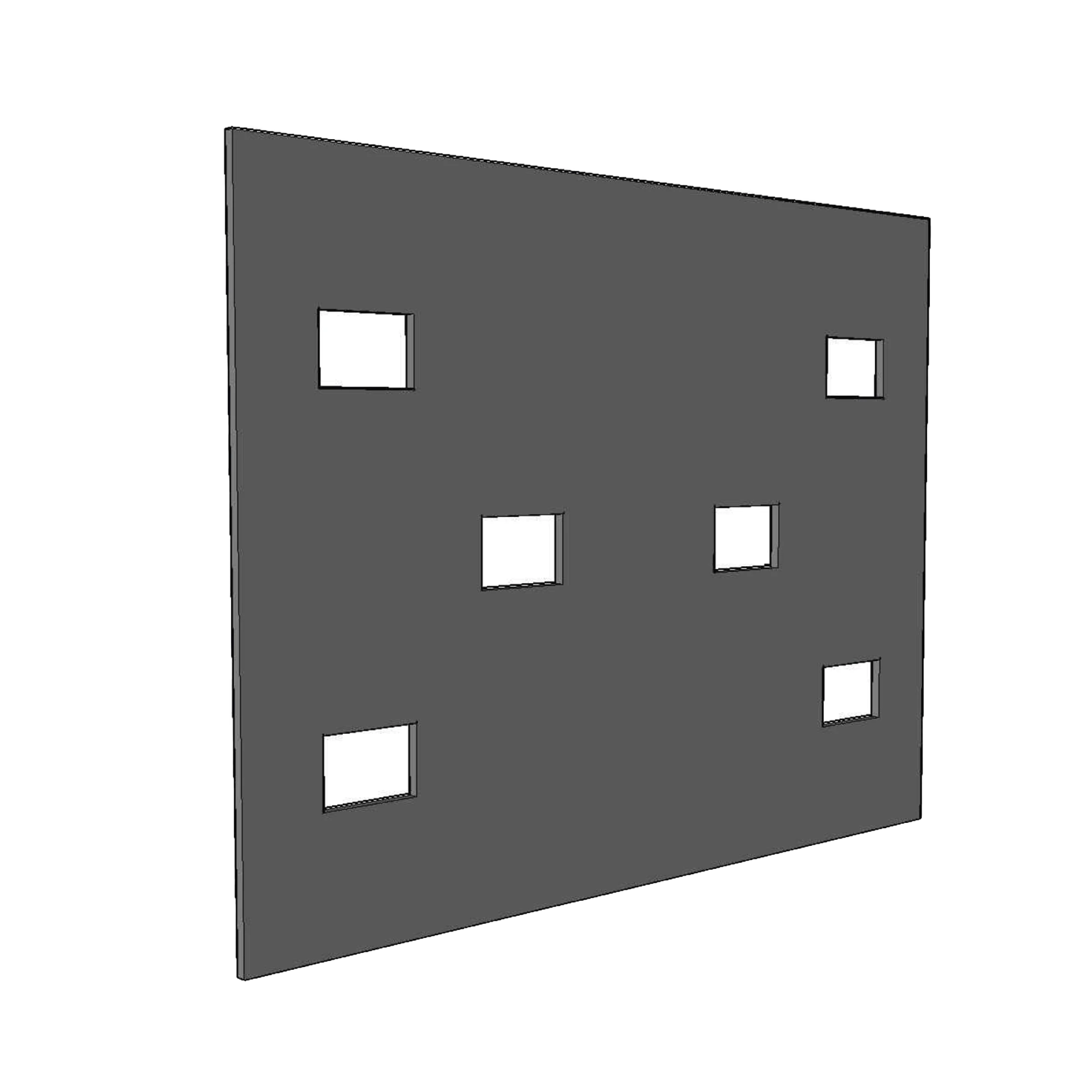 COPLE PARA UNIONES DE ESCALERA DE ALUMINIO / PLANO / PERALTE 3 1/4" / INCLUYE TORNILERÍA-Charola-CHAROFIL-Bsai Seguridad & Controles