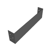 PLACA DE CIERRE PARA ESCALERA DE ALUMINIO / PERALTE 3 1/4" / ANCHO 12" / INCLUYE TORNILLERÍA-Charola-CHAROFIL-Bsai Seguridad & Controles