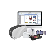 KIT IMPRESORA TARJETAS PVC /DOBLE CARA /INCLUYE: 2 X RIBBON, 100 TARJETAS PVC, SOFTWARE, KIT LIMPIEZA-Credencialización-IDP-Bsai Seguridad & Controles