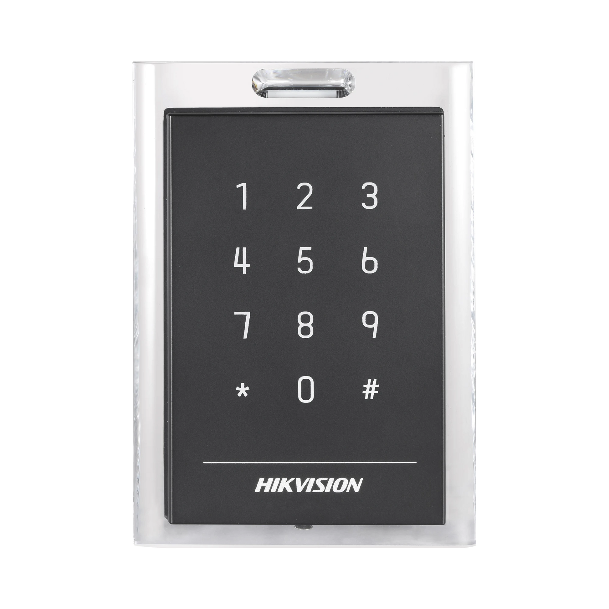 LECTOR DE TARJETAS MIFARE Y CONTRASEÑAS / CONEXIÓN WIEGAND Y RS-485 / ESTÉTICO Y FÁCIL DE UTILIZAR / INDICADOR LED-Lectoras y Tarjetas-HIKVISION-Bsai Seguridad & Controles