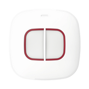 (AX PRO) BOTÓN DE PÁNICO INALÁMBRICO DOBLE / EXTERIOR IP66 / INDICADOR LED-Accesorios-HIKVISION-Bsai Seguridad & Controles