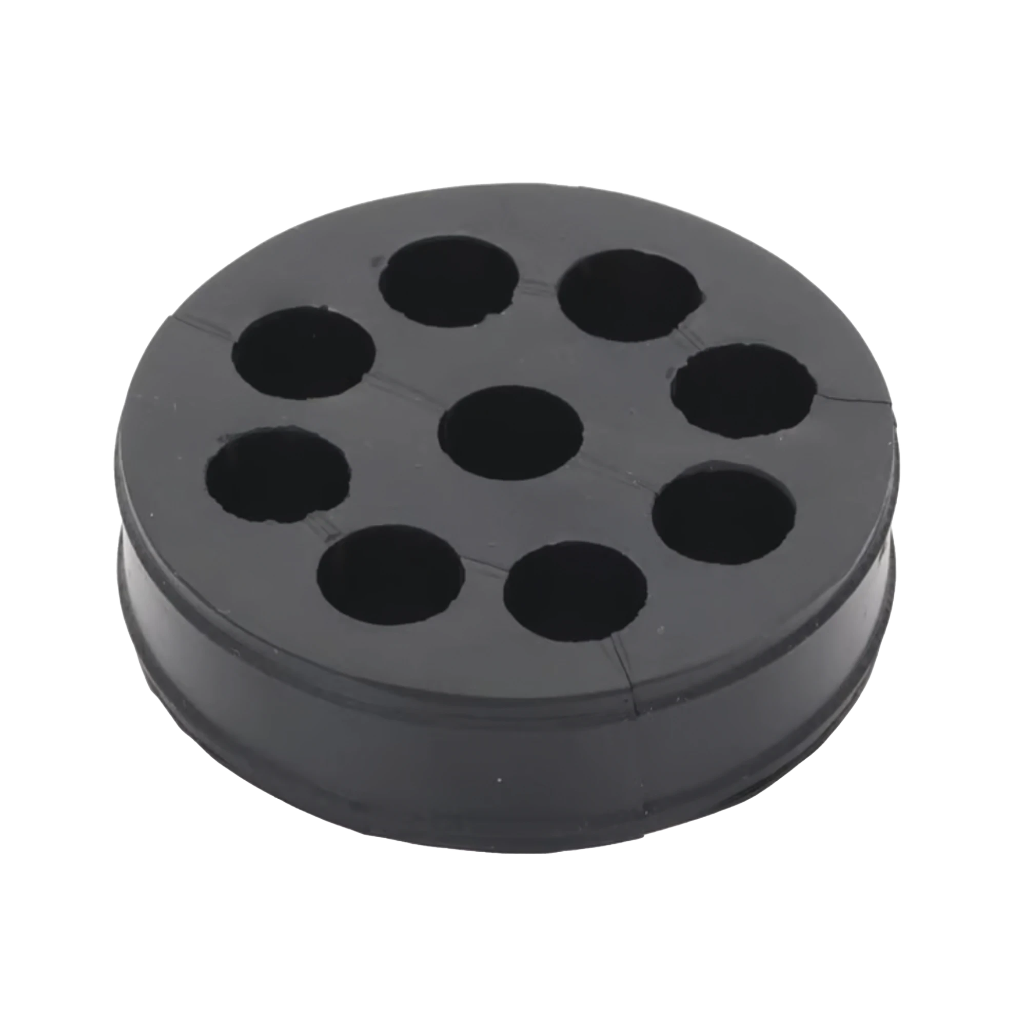 INSERTO DE CAUCHO DE 4" CON NUEVE ORIFICIOS PARA CABLE DE 1/2 IN-Antenas-SYSCOM TOWERS-Bsai Seguridad & Controles