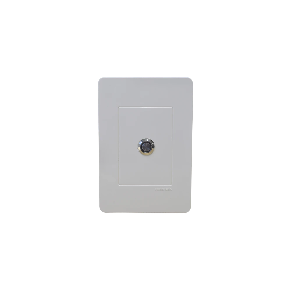 BOTÓN DE SALIDA ILUMINADO / FUNCIÓN DE ESCLUSA INTEGRADA / INSTALACIÓN EN CAJA ESTÁNDAR-Acceso-EPCOM-Bsai Seguridad & Controles