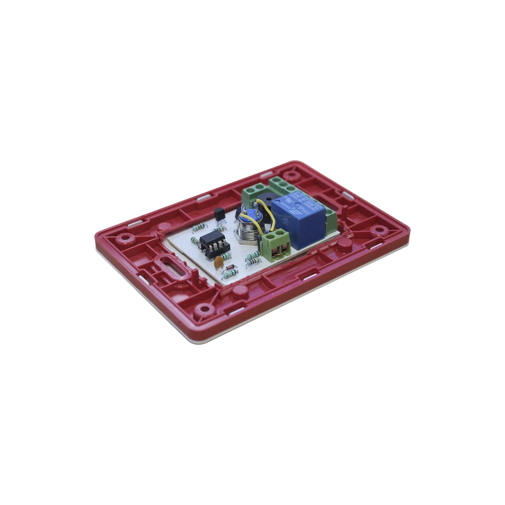 BOTÓN DE SALIDA ILUMINADO / FUNCIÓN DE ESCLUSA INTEGRADA / INSTALACIÓN EN CAJA ESTÁNDAR-Acceso-EPCOM-Bsai Seguridad & Controles