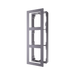 BASE DE 3 ESPACIOS PARA VIDEOPORTERO IP HIKVISION / INSTALACIÓN EN SUPERFICIE-Videoporteros e Interfonos-HIKVISION-Bsai Seguridad & Controles