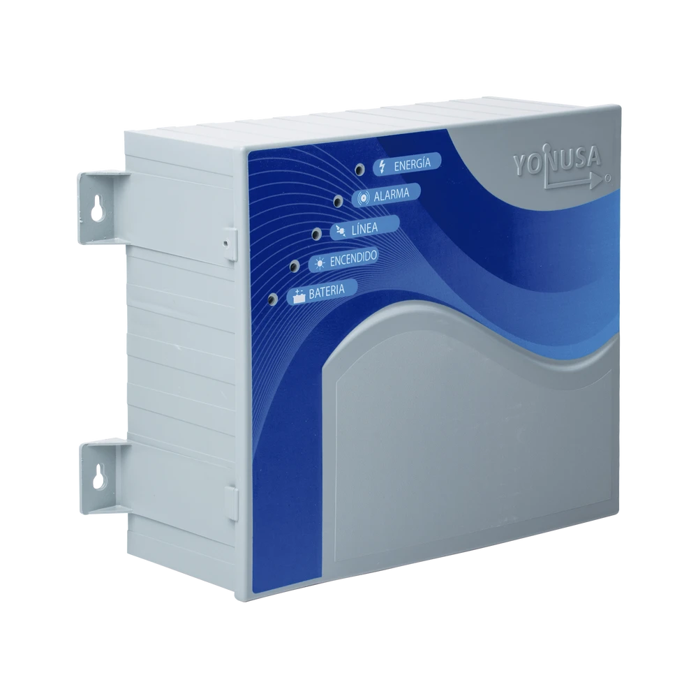 ENERGIZADOR ANTIPLANTAS DE 10,000VOLTS-1.2JOULES/10000 METROS LINEALES DE PROTECCIÓN/ACTIVADO POR ATENUACIÓN DE VOLTAJE,CORTE DE LÍNEA O ATERRIZAMIENTO DE LA LÍNEA/INTEGRACIÓN A PANEL DE ALARMA-Cercas Eléctricas-YONUSA-Bsai Seguridad & Controles