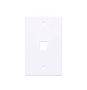INTELLINET 163286 - TAPA (FACEPLATE) / 1 PERFORACION / BLANCO-Faceplate Y Cajas Universales-INTELLINET-Bsai Seguridad & Controles