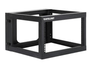 INTELLINET 716031 - RACK ABIERTO DE 19" PARA MONTAJE EN PARED, 4 POSTES, 6U MARCO ABATIBLE, 6 UNIDADES, 60.0 CM DE PROFUNDIDAD, ENSAMBLADO, NEGRO RAL 9004 #ESM2024-Racks-INTELLINET-Bsai Seguridad & Controles