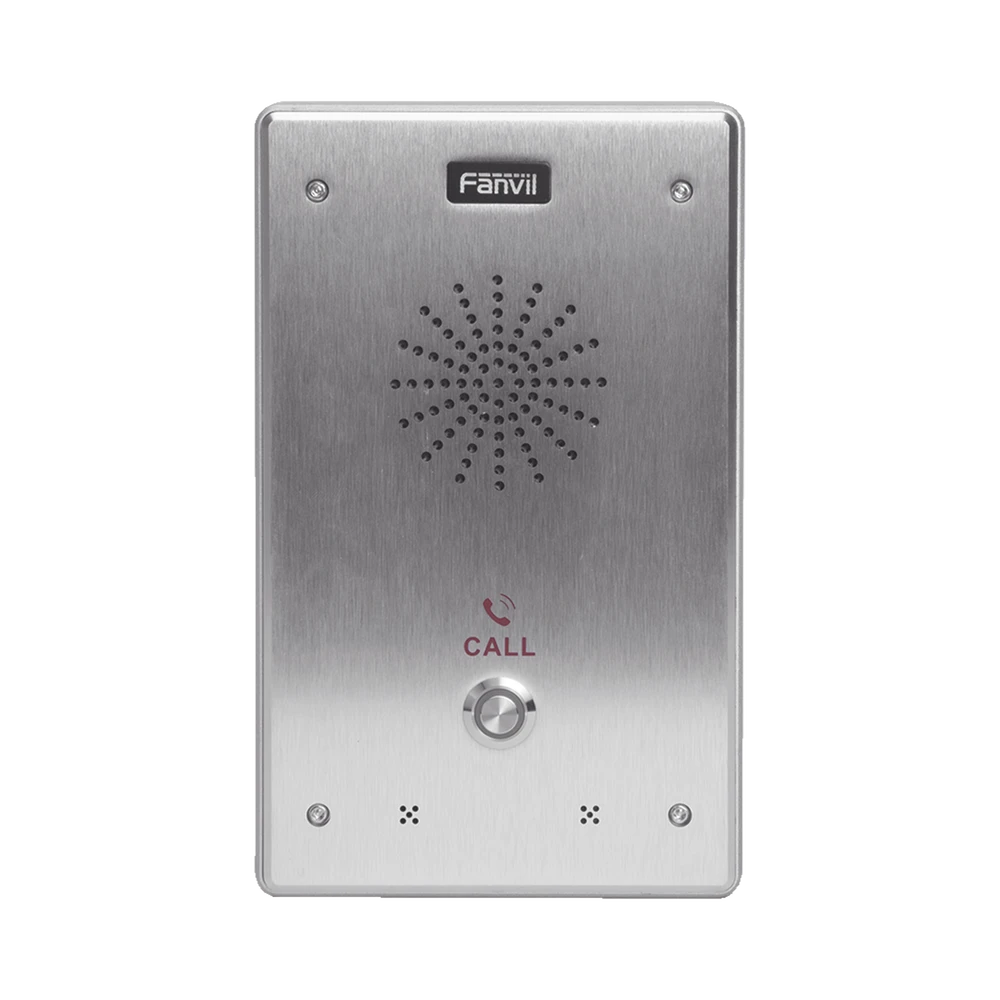 INTERCOMUNICADOR IP, 2 LÍNEAS SIP, 2 RELEVADORES CON BOTÓN PARA LLAMADA, ANTI-VANDÁLICO, IP65 E IK10, POE-Audio Porteros-FANVIL-Bsai Seguridad & Controles