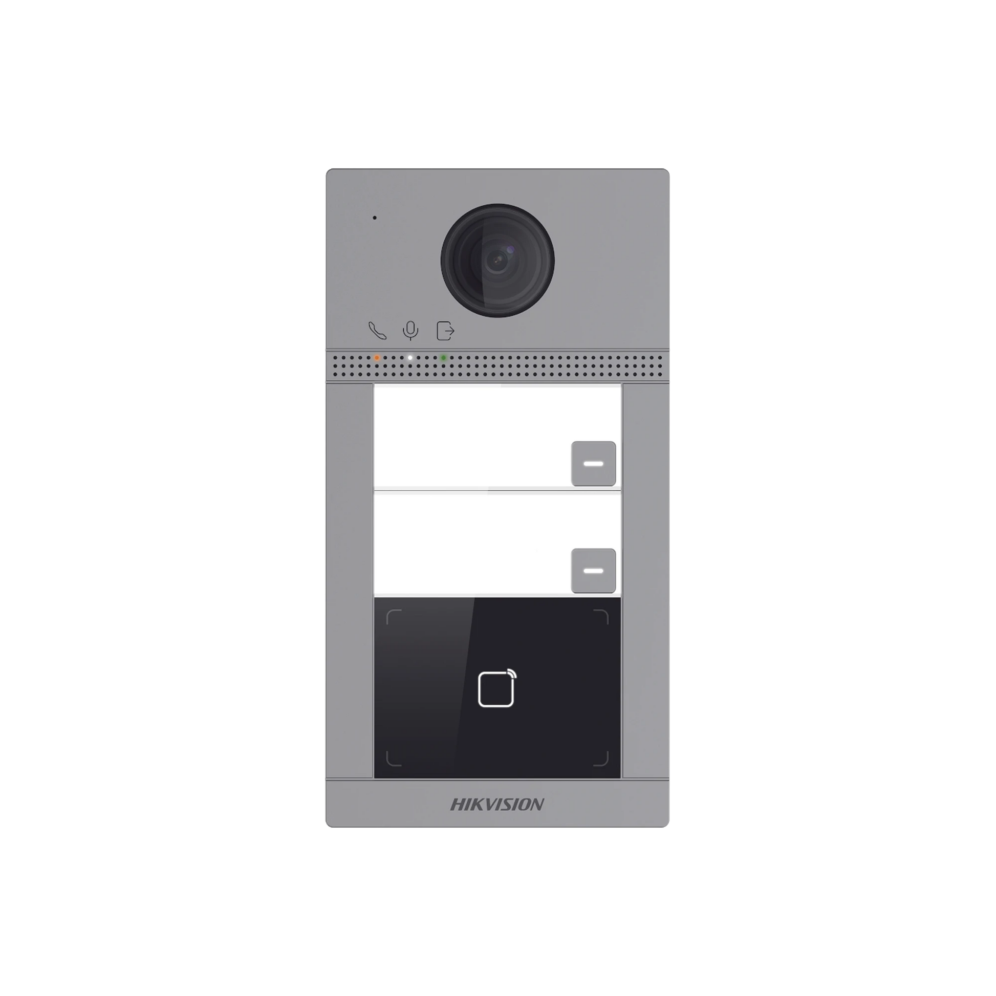 VIDEOPORTERO IP WIFI ANTIVANDÁLICO (IP65 + IK08) CON LLAMADA Y APERTURA DESDE APP HIK-CONNECT / SOPORTA 2 DEPARTAMENTOS / POE ESTANDAR / INTERFAZ WEB PARA CONFIGURACIÓN-Videoporteros e Interfonos-HIKVISION-Bsai Seguridad & Controles