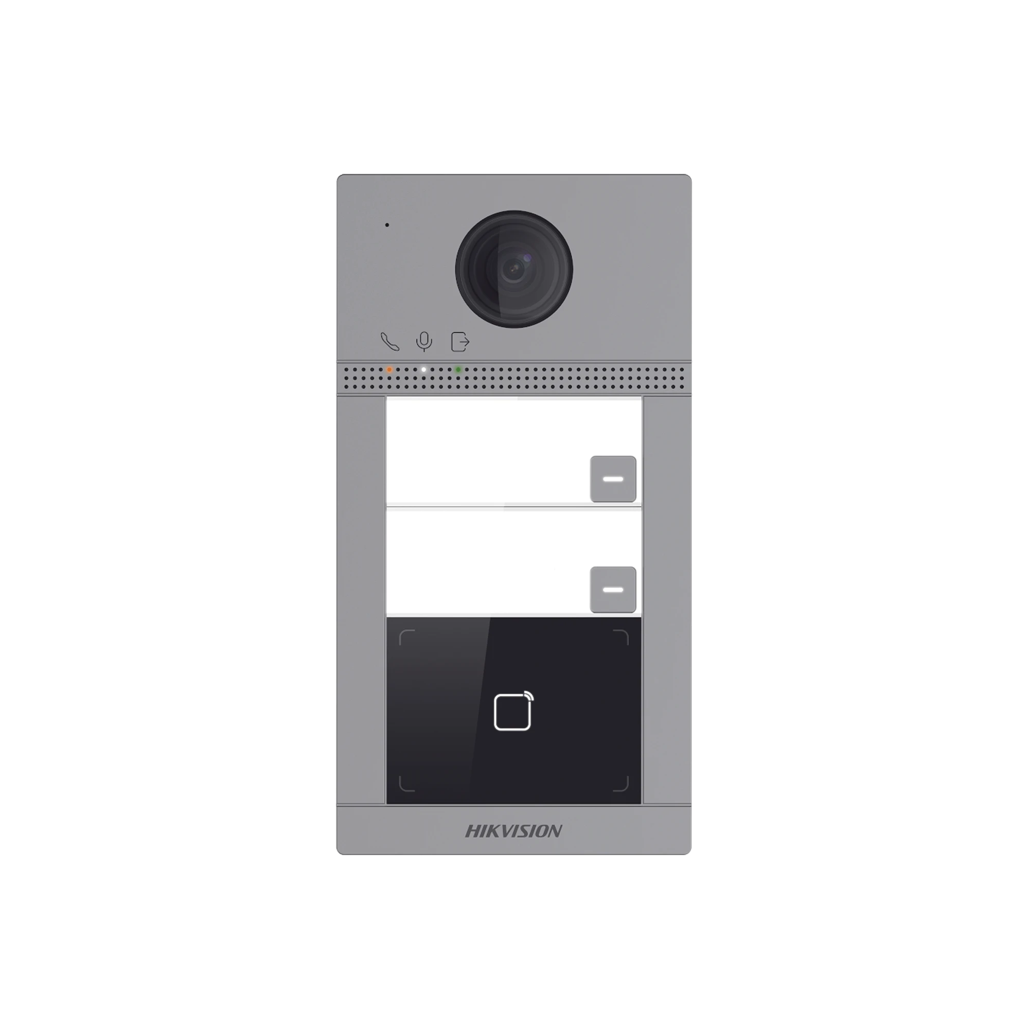 VIDEOPORTERO IP WIFI ANTIVANDÁLICO (IP65 + IK08) CON LLAMADA Y APERTURA DESDE APP HIK-CONNECT / SOPORTA 2 DEPARTAMENTOS / POE ESTANDAR / INTERFAZ WEB PARA CONFIGURACIÓN-Videoporteros e Interfonos-HIKVISION-Bsai Seguridad & Controles