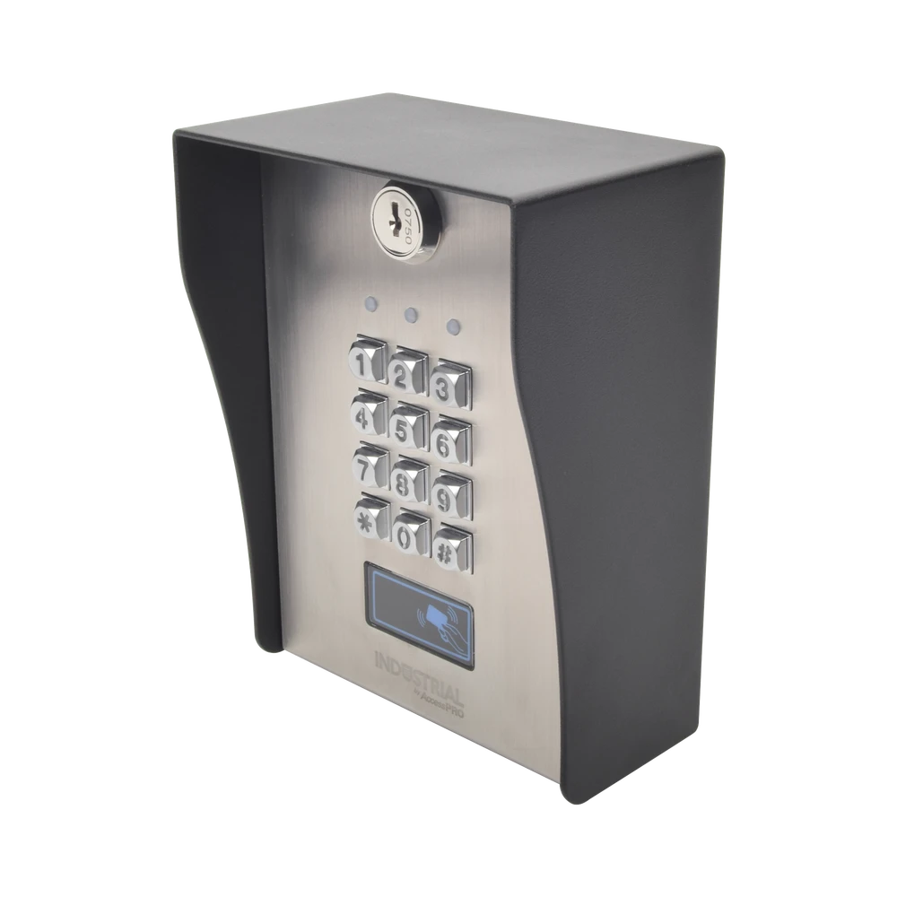 TECLADO EXTERIOR/INTERIOR ANTIVANDÁLICO, 3 RELEVADORES, 50 CÓDIGOS DE VISITANTES, 1200 USUARIOS-Controles de Acceso-ACCESSPRO-Bsai Seguridad & Controles
