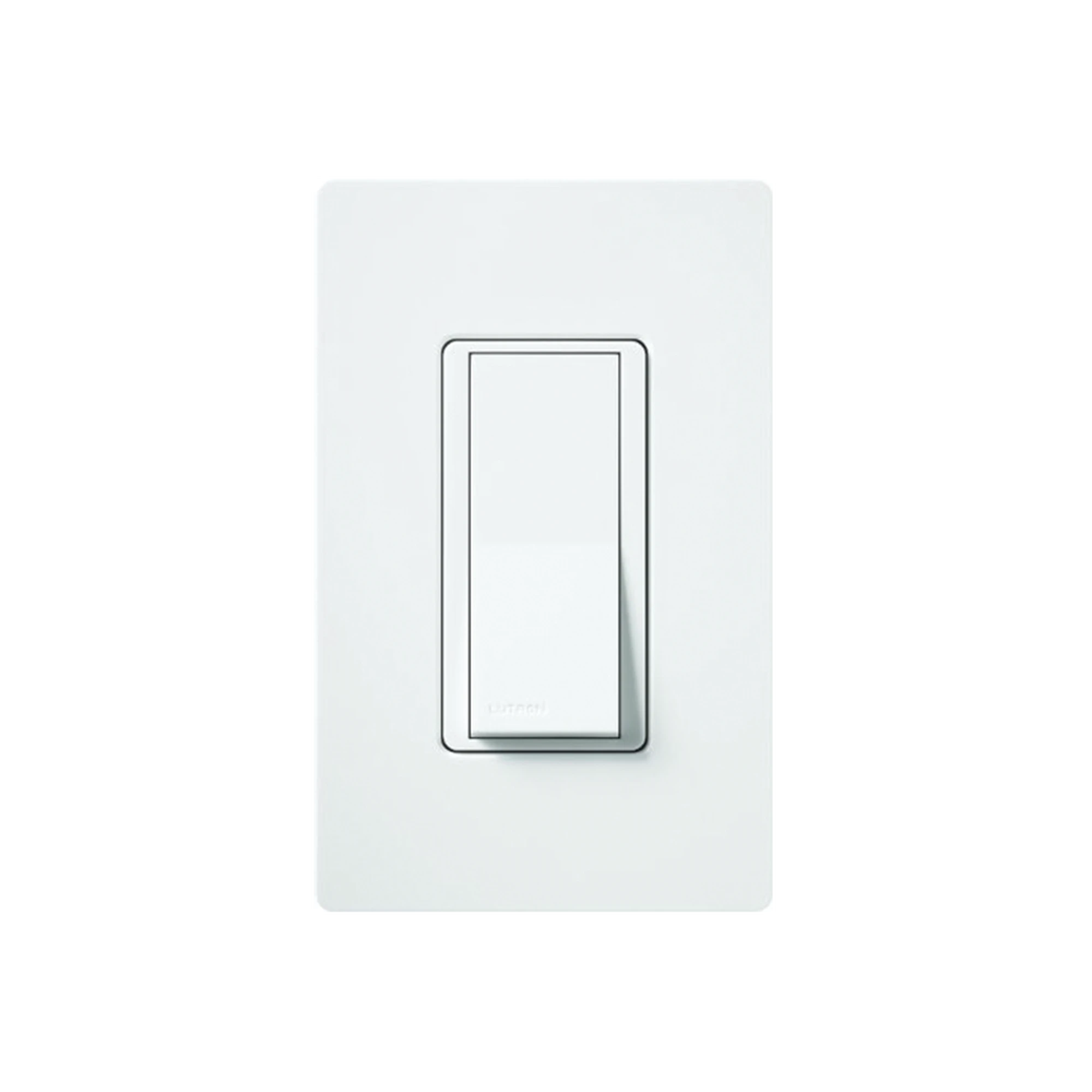 INTERRUPTOR CLARO, 3 HILOS, 15A, COLOR BLANCO-Automatización - Casa Inteligente-LUTRON ELECTRONICS-Bsai Seguridad & Controles