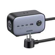 MULTICONTACTO DE ESCRITORIO USB Y TOMACORRIENTE / 3 PUERTOS USB-C / 1 PUERTOS USB-A / 3 TOMACORRIENTE DE CA / TECNOLOGÍA GAN II/ 1 USB 100W PD / CARGA RÁPIDA / DISEÑO INNOVADOR EN FORMA DE CUBO / INTERRUPTOR DE APAGADO.-Accesorios Generales-UGREEN-Bsai Seguridad & Controles