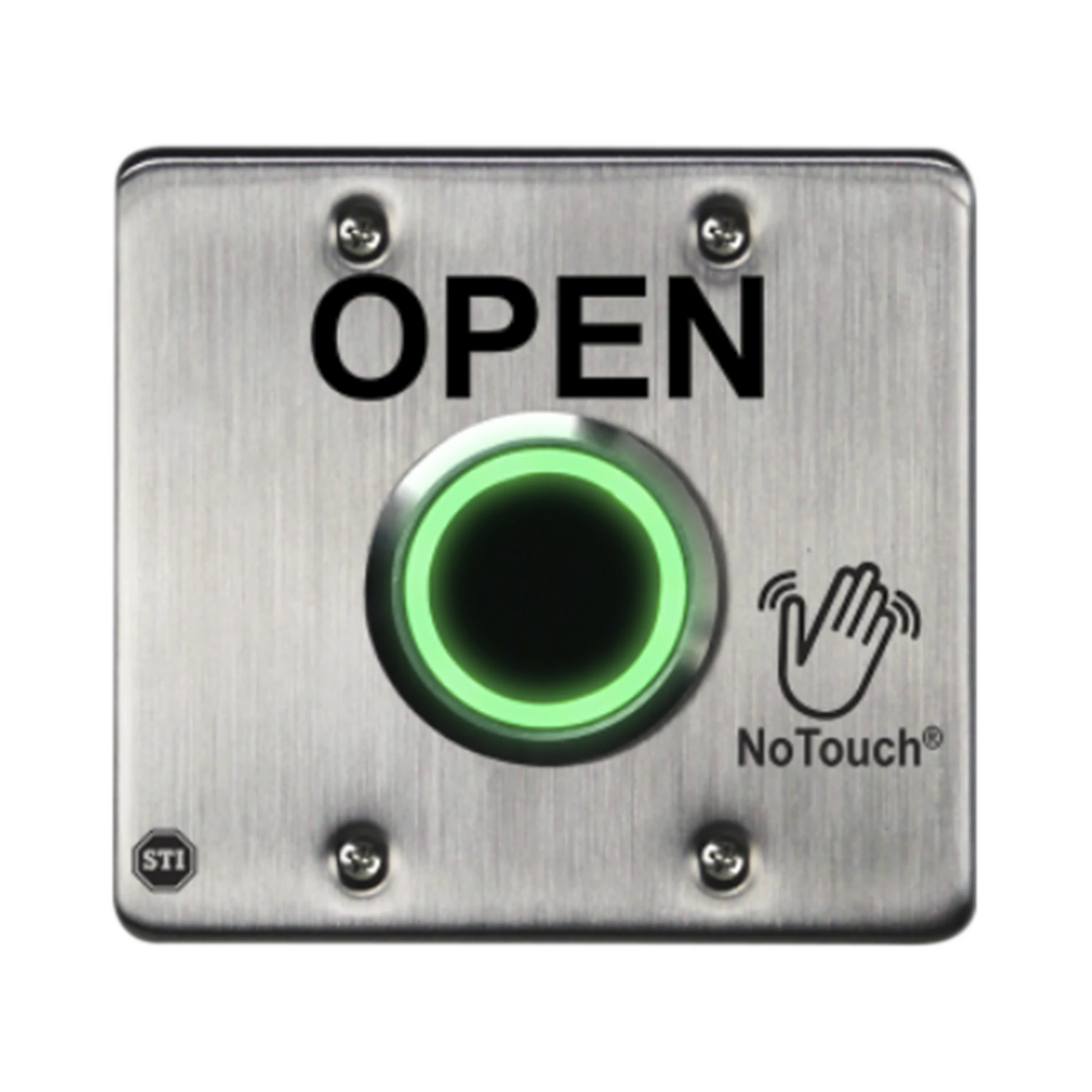 INTERRUPTOR IR NOTOUCH ® DE ACERO INOXIDABLE, DOBLE SALIDA EE. UU., ABIERTO-Accesorios-STI-Bsai Seguridad & Controles