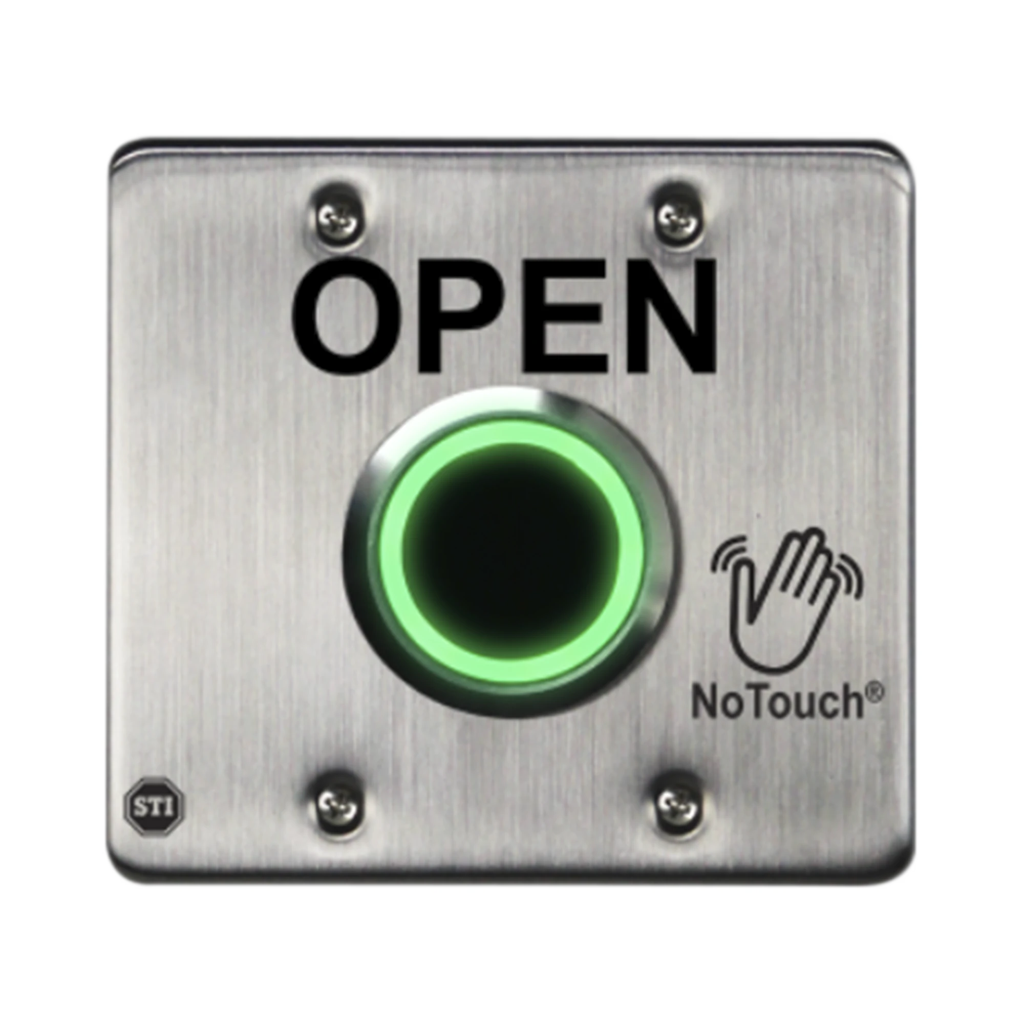 INTERRUPTOR IR NOTOUCH ® DE ACERO INOXIDABLE, DOBLE SALIDA EE. UU., ABIERTO-Accesorios-STI-Bsai Seguridad & Controles