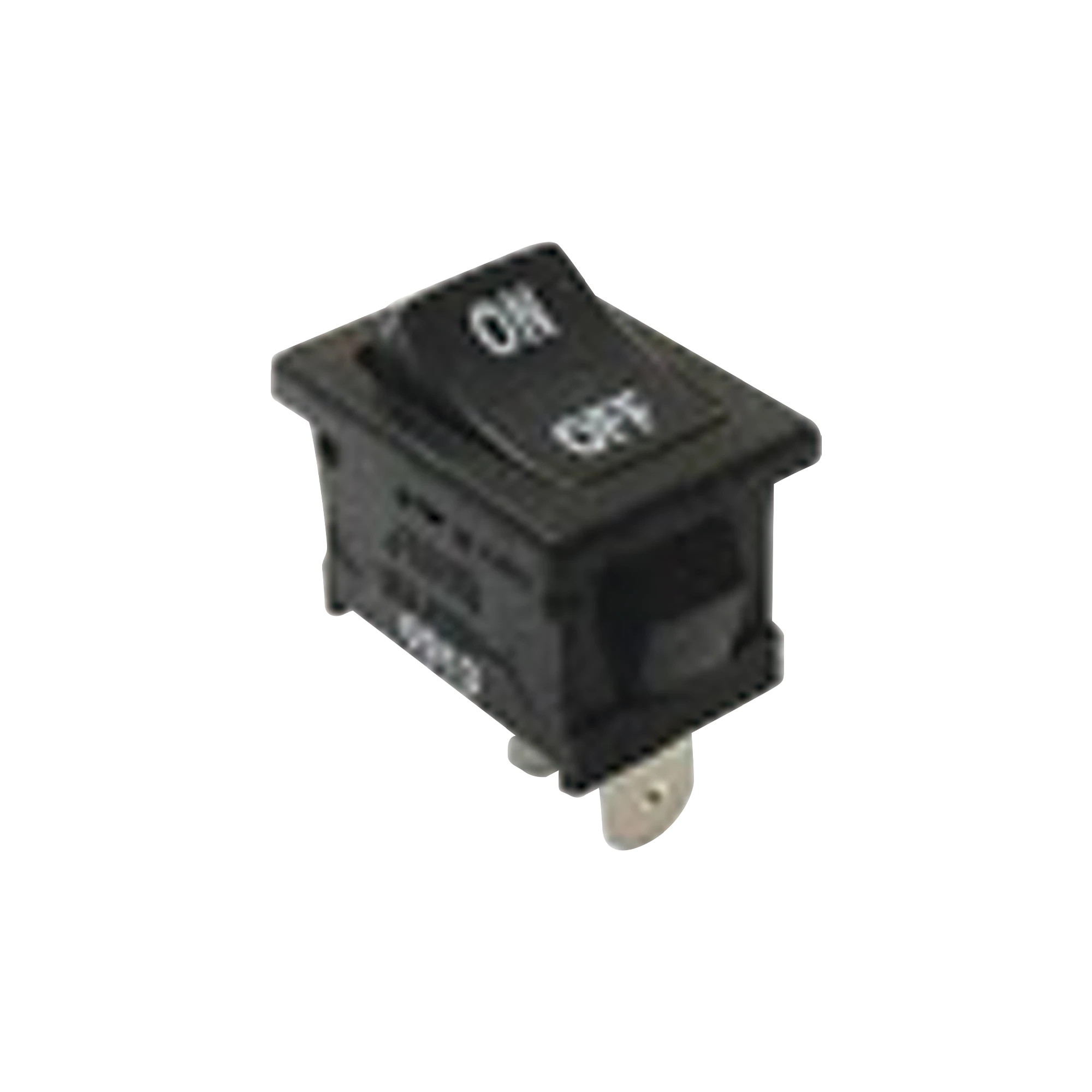 INTERRUPTOR ROCKER SPST OFF-ON, POLIAMIDA NEGRO, 11 AMP., HASTA 125 VCA, CONTACTO EN PLATA, 4.8 MM-Refacciones-SYSCOM-Bsai Seguridad & Controles