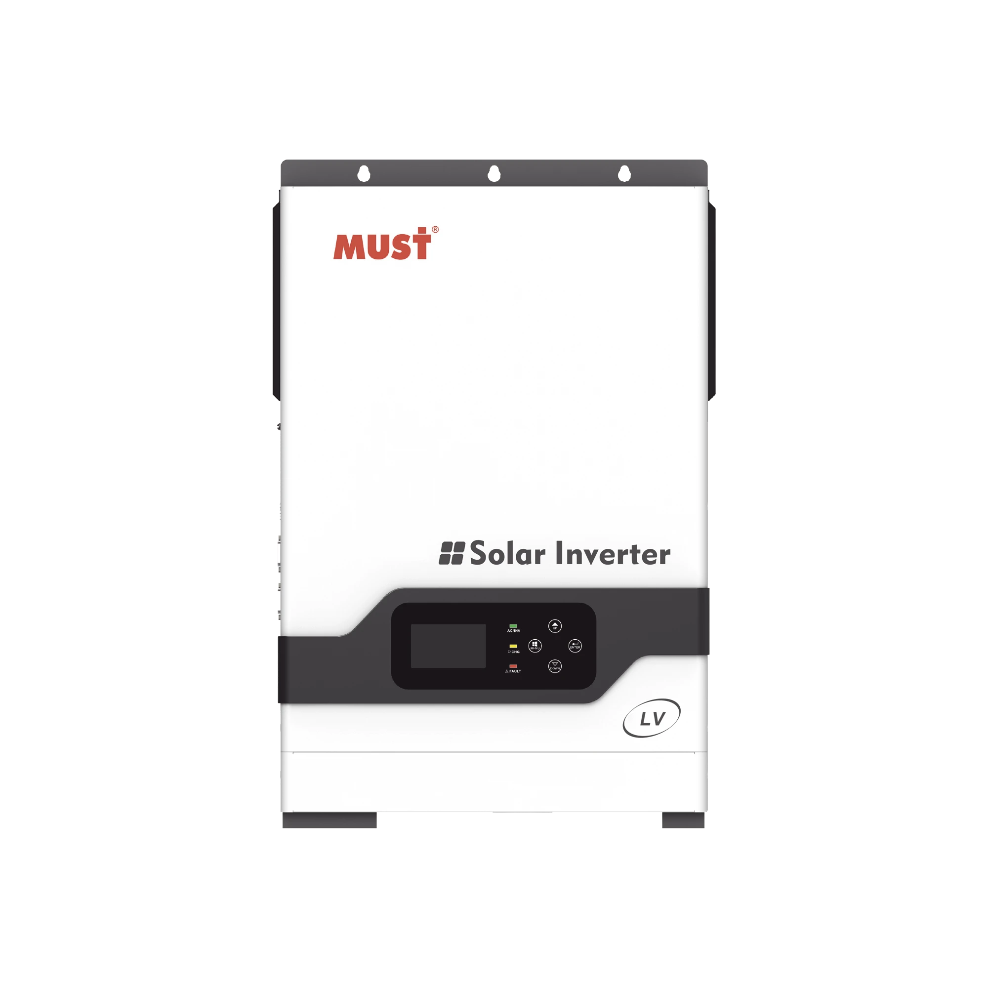 INVERSOR / CARGADOR DE 1 KW PARA SISTEMAS TIPO ISLA A 12VCD / 120VCA, ONDA SINUSOIDAL PURA CON CONTROLADOR MPPT-Energía-MUST-Bsai Seguridad & Controles
