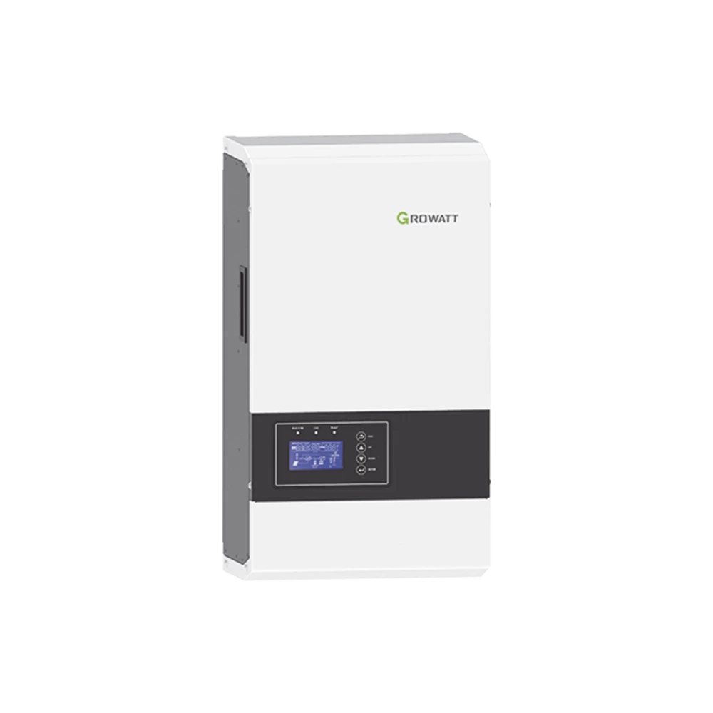 INVERSOR CARGADOR PARA SISTEMAS TIPO ISLA 48VCD DE 6000W-Inversores y Convertidores-GROWATT-Bsai Seguridad & Controles