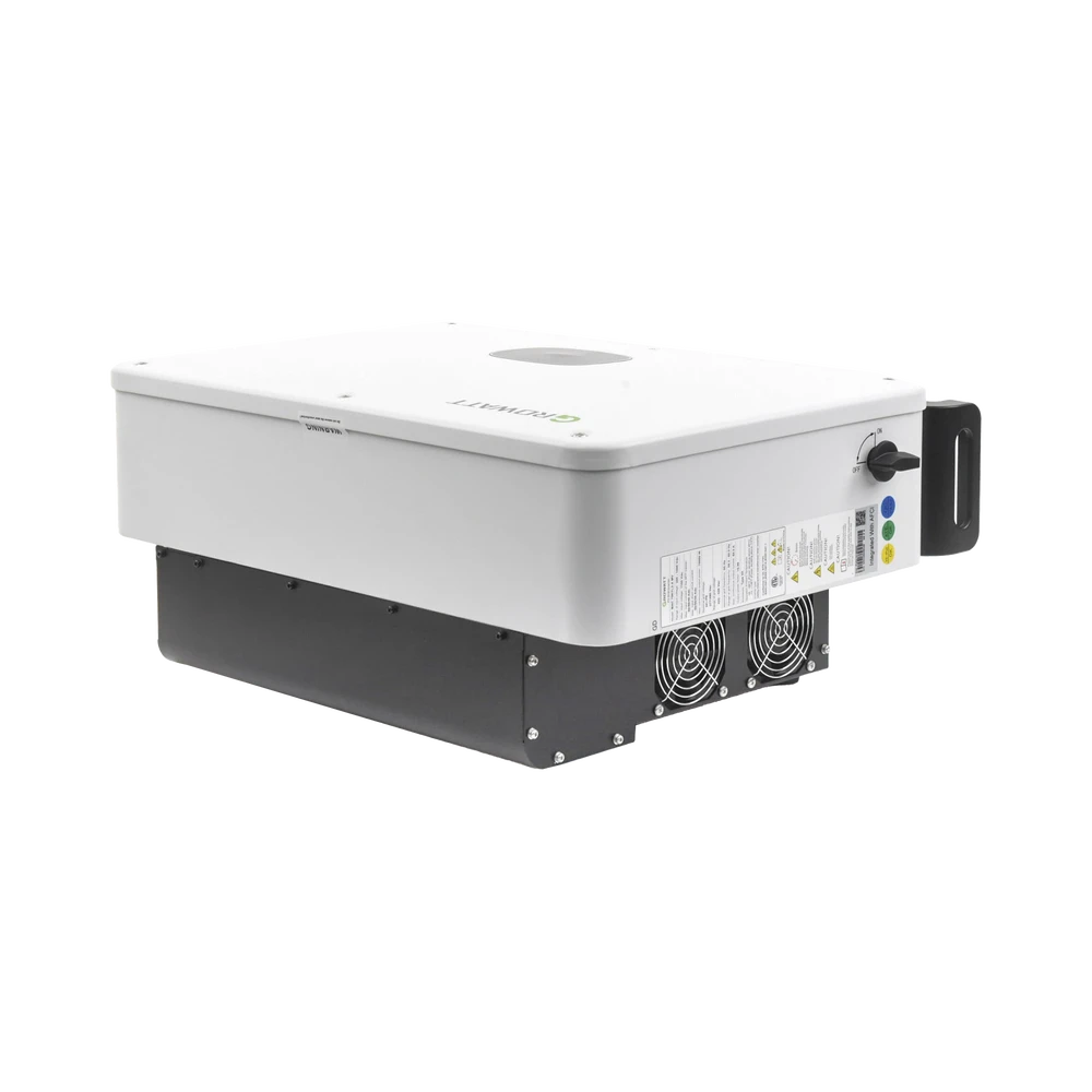 INVERSOR DE CADENA 15KW 220 VAC TRIFASICO INTERCONEXIÓN A LA RED ELÉCTRICA-Inversores y Convertidores-GROWATT-Bsai Seguridad & Controles