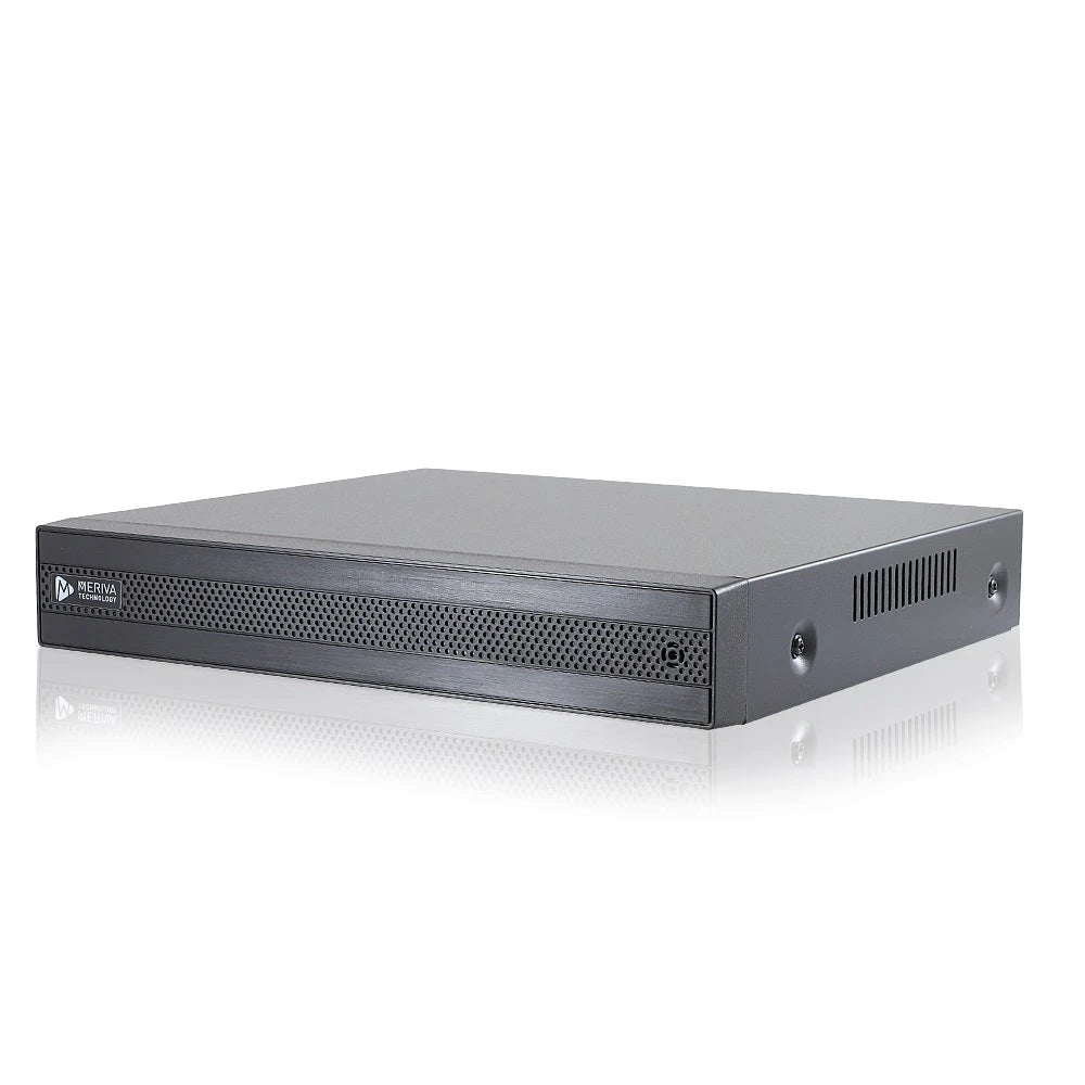 DVR MERIVA TECHNOLOGY MXVR-5108A HD H.265 12 CH 5MP PENTA HÍBRIDO 8CH BNC / 4CH IP / SALIDA SALIDA HDMI (1080P) + 1 VGA + BNC SIMULTÁNEA / 1 SALIDA + 1 ENTRADA DE AUDIO RCA / COC / P2P-CLOUD / SO. N9000 / TECNOLOGÍAS AHD / TVI / CVI / SD / IP GRABACIÓN...-Grabadores DVR-MERIVA TECHNOLOGY-Bsai Seguridad & Controles