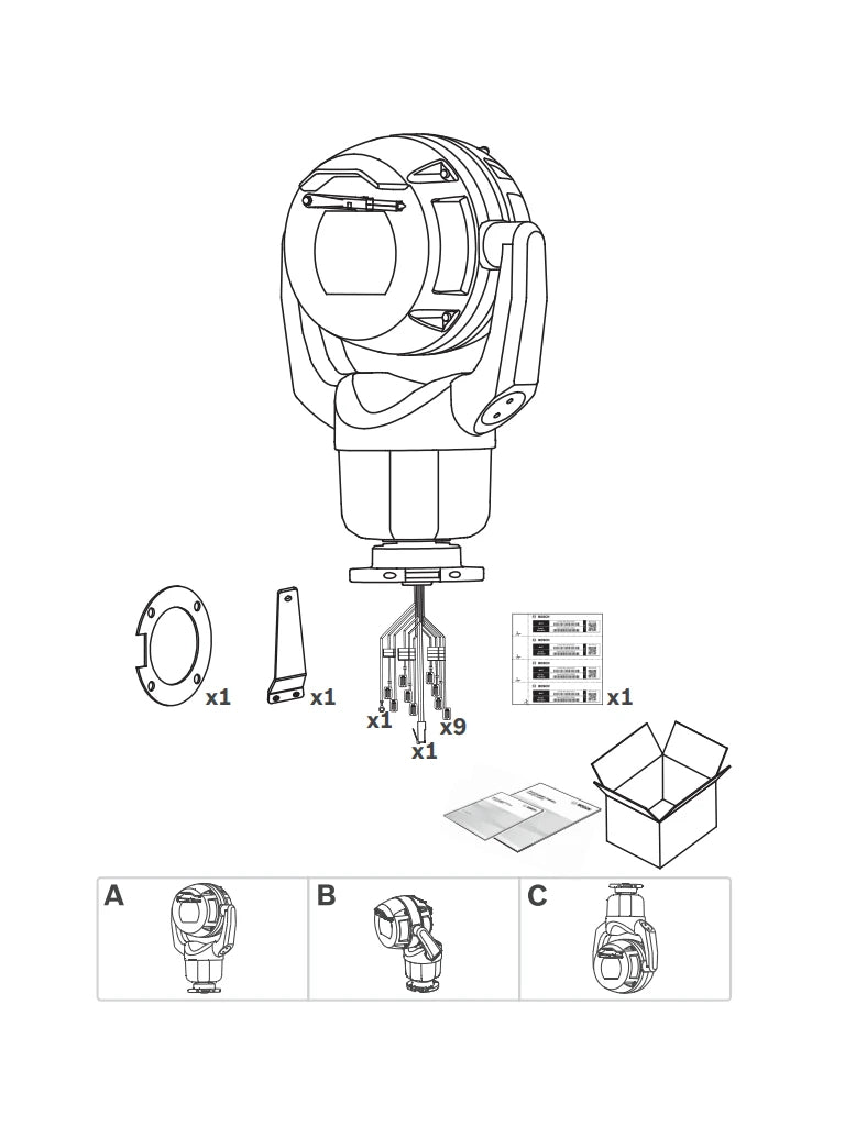 BOSCH V_MIC7504Z12WR - PTZ 8MP 12X IP68 MEJORADO / BLANCA / MIC / IP ULTRA 7100I-PTZ-BOSCH-Bsai Seguridad & Controles