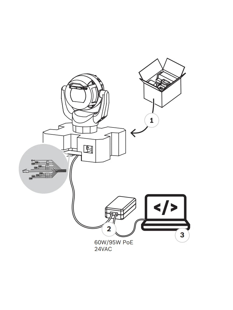 BOSCH V_MIC7504Z12WR - PTZ 8MP 12X IP68 MEJORADO / BLANCA / MIC / IP ULTRA 7100I-PTZ-BOSCH-Bsai Seguridad & Controles