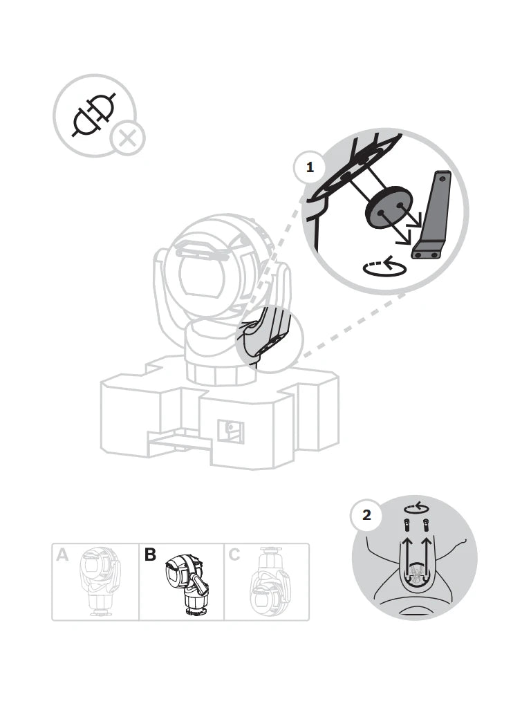 BOSCH V_MIC7504Z12WR - PTZ 8MP 12X IP68 MEJORADO / BLANCA / MIC / IP ULTRA 7100I-PTZ-BOSCH-Bsai Seguridad & Controles