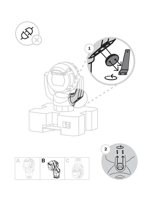 BOSCH V_MIC7504Z12WR - PTZ 8MP 12X IP68 MEJORADO / BLANCA / MIC / IP ULTRA 7100I-PTZ-BOSCH-RBM0060026-Bsai Seguridad & Controles